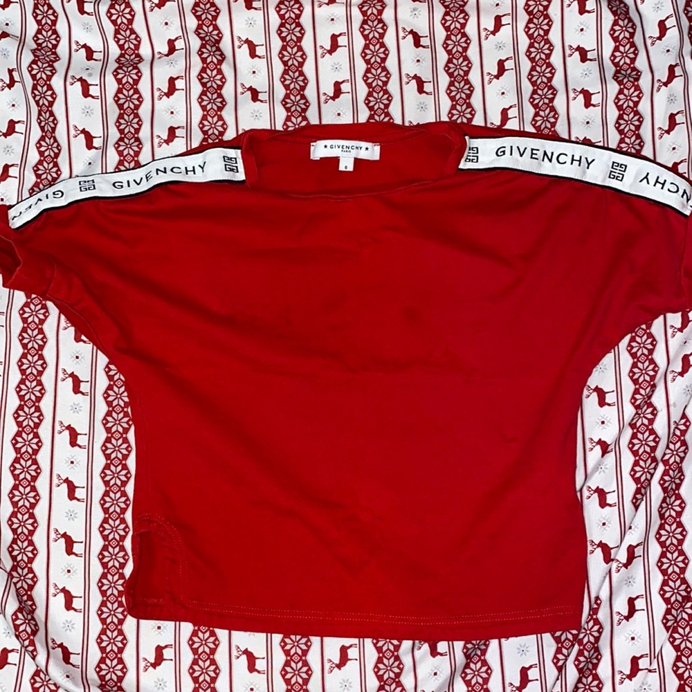 Red Givenchy Shirt